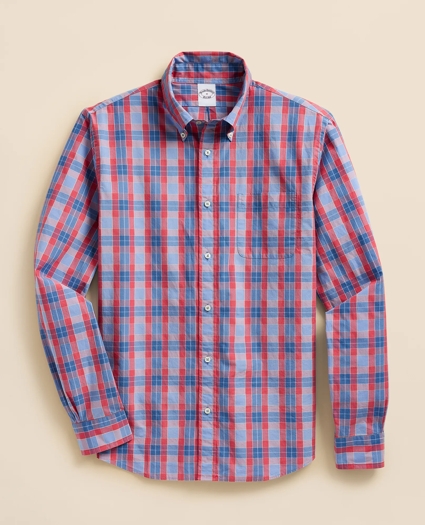 Friday Shirt, Poplin Plaid, image 2