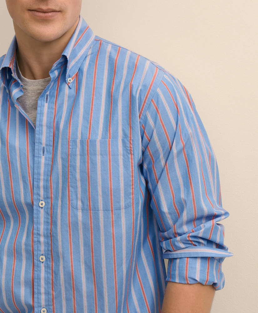 Friday Shirt, Poplin Stripe, image 3