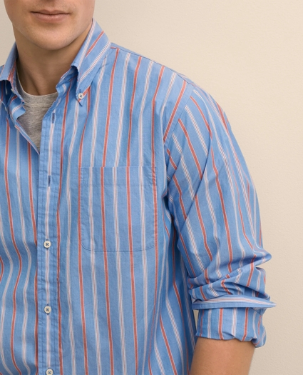 Friday Shirt, Poplin Stripe, image 3