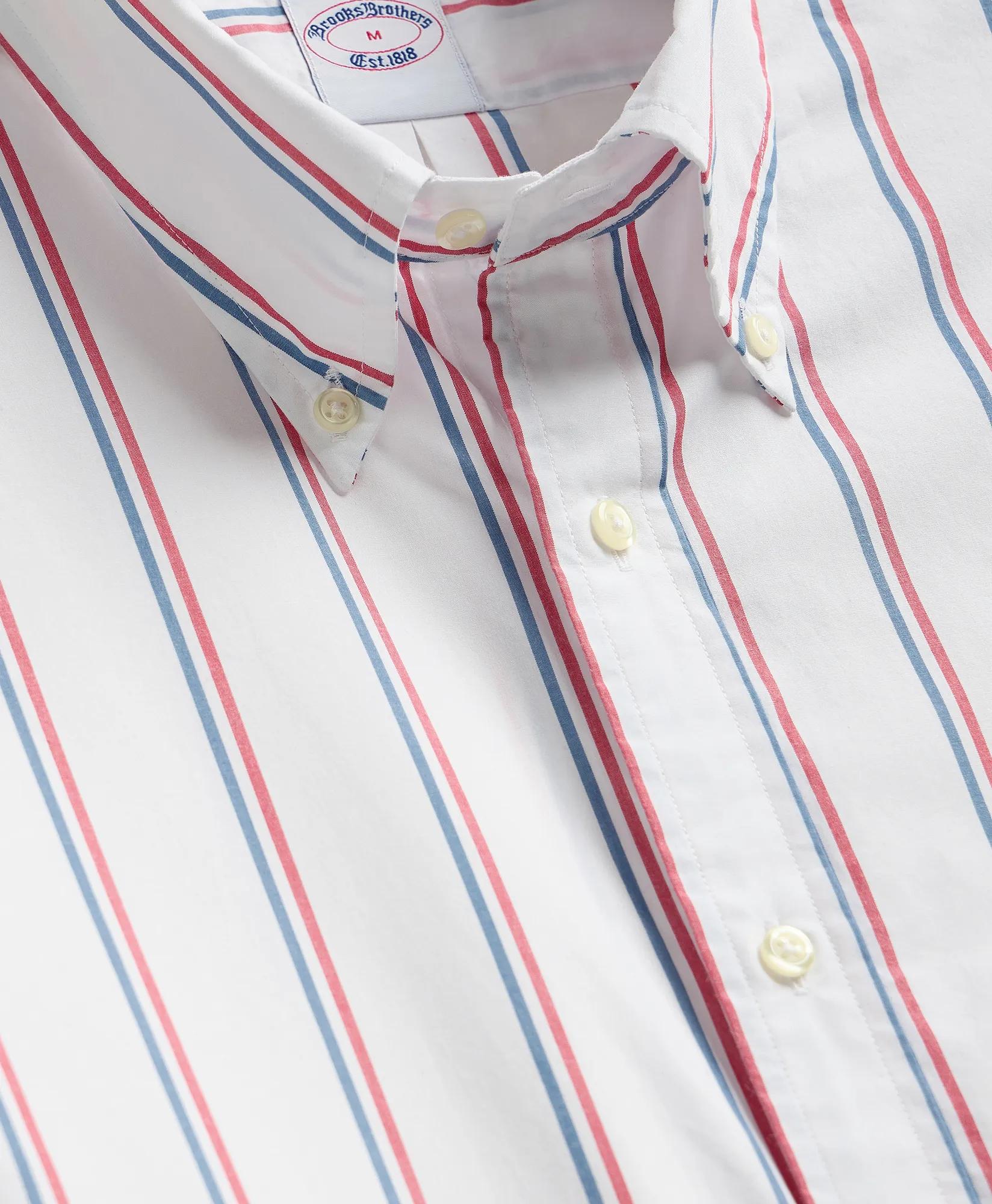 Friday Shirt, Poplin Ribbon Stripe, image 2
