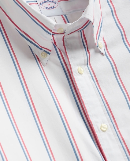 Friday Shirt, Poplin Ribbon Stripe, image 2