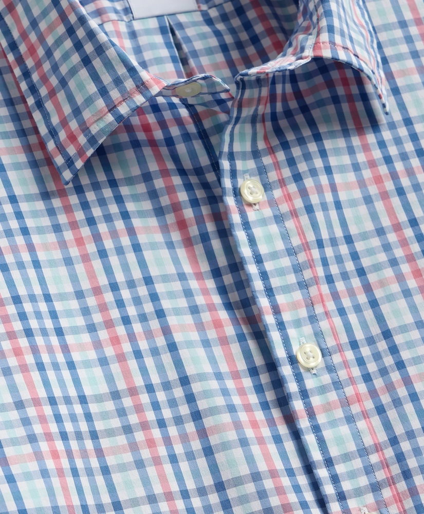 Performance Series Stretch Spread Collar, Gingham Sport Shirt, image 6