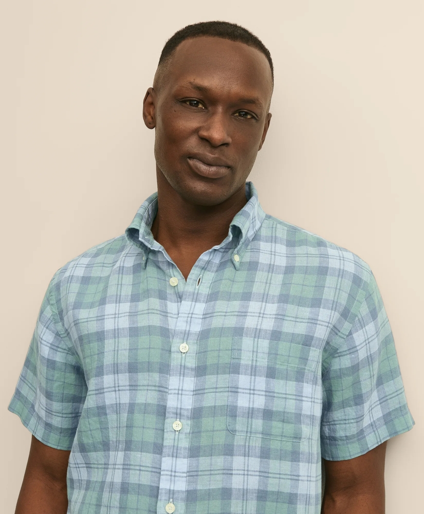 Irish Linen Sport Shirt, image 2