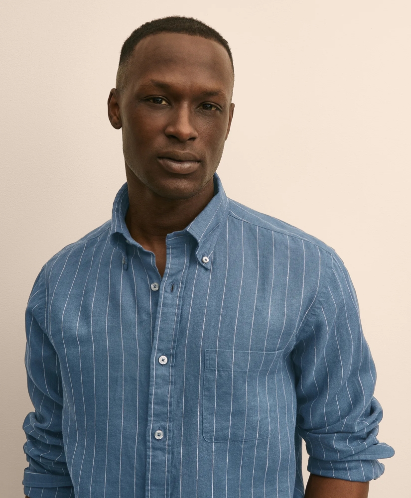 Irish Linen Sport Shirt, image 2