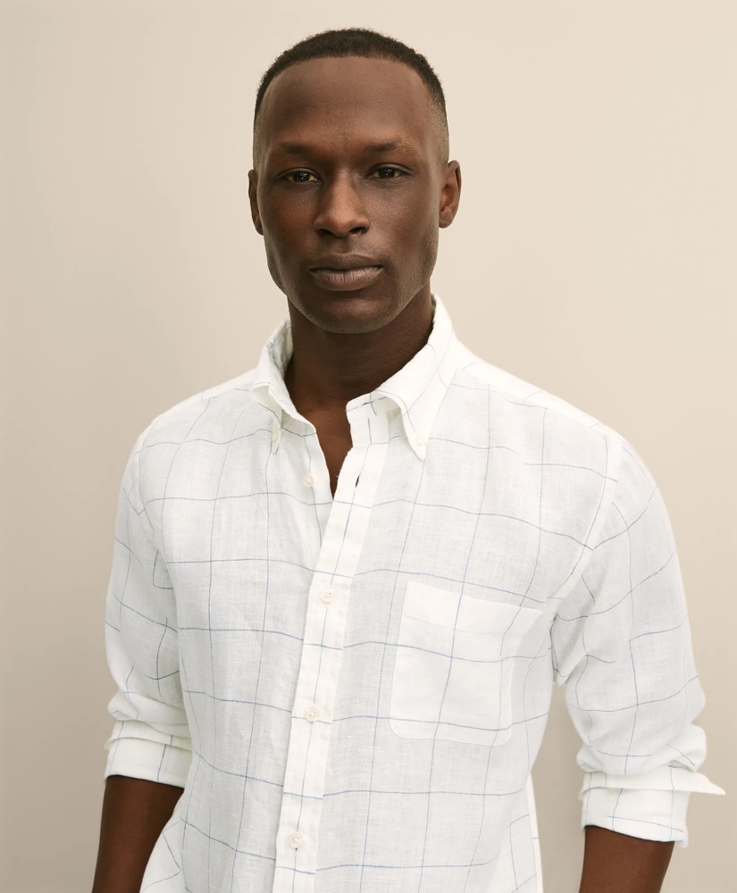 Irish Linen Sport Shirt, image 2