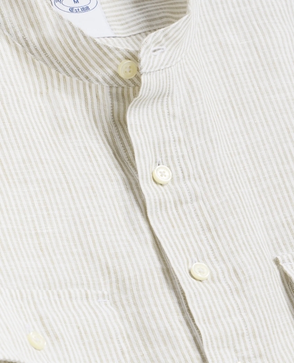 Irish Linen Popover Shirt, image 2