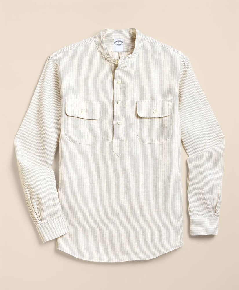 Irish Linen Popover Shirt, image 3
