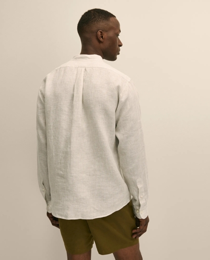 Irish Linen Popover Shirt, image 4