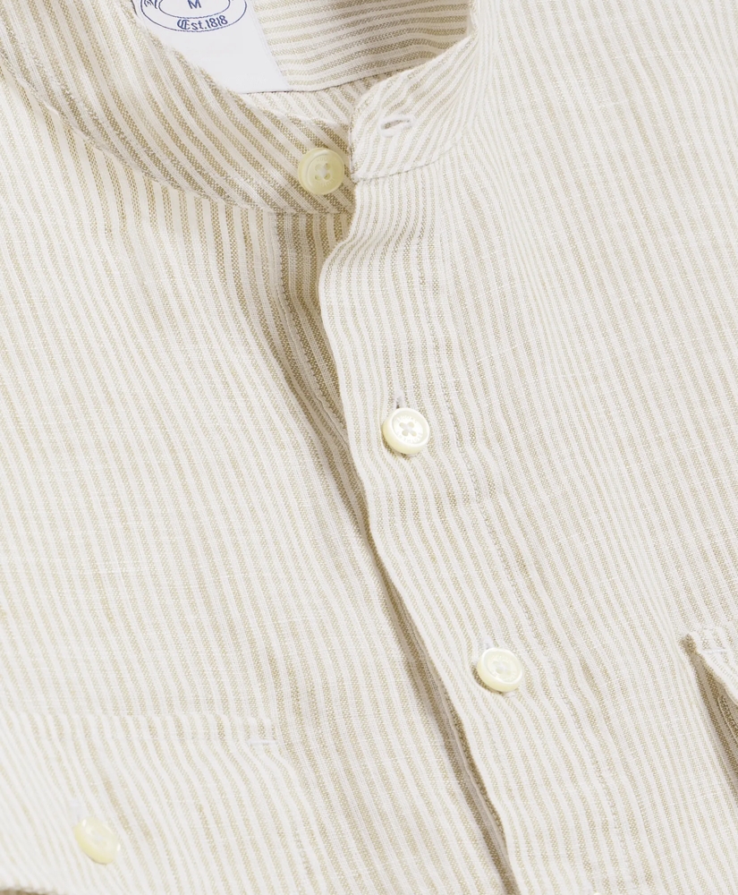 Irish Linen Popover Shirt, image 5