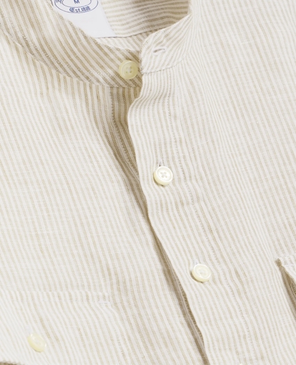 Irish Linen Popover Shirt, image 5