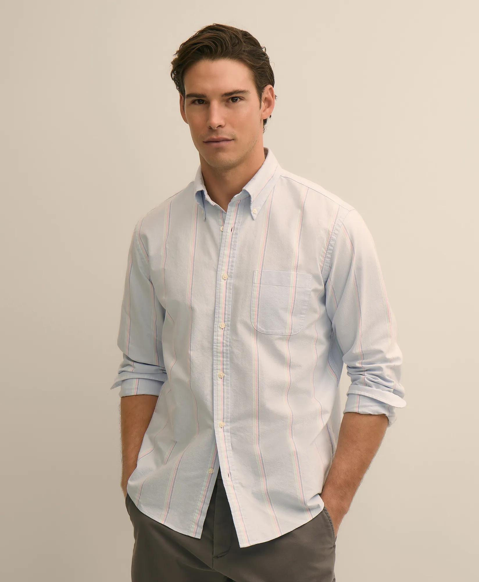 Friday Shirt, Oxford Stripe, image 1