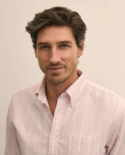 Friday Shirt, Oxford Stripe, image 2