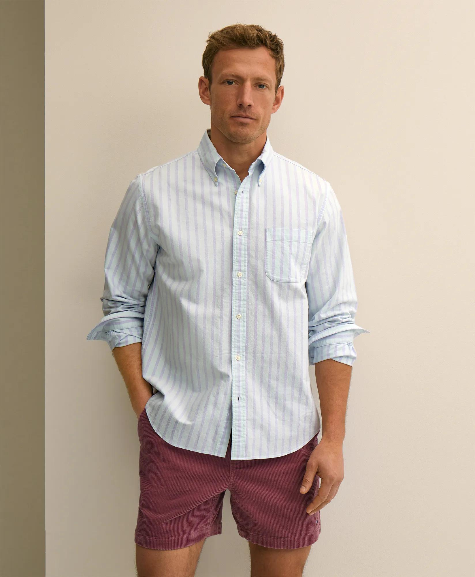 Friday Shirt, Oxford Stripe, image 1