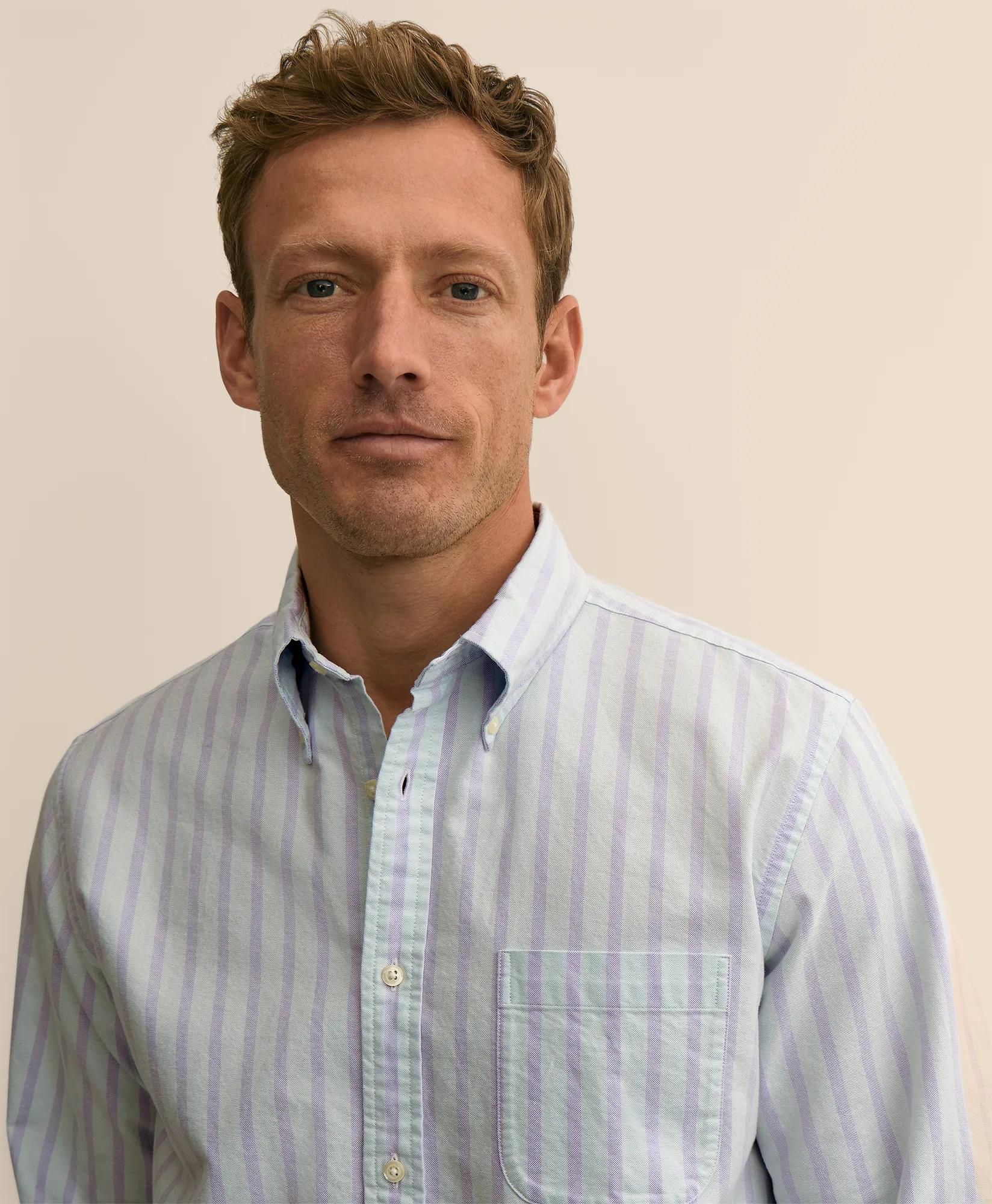 Friday Shirt, Oxford Stripe, image 2