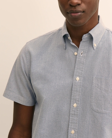 Friday Short-Sleeve Oxford Shirt, image 2