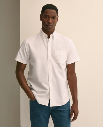 Friday Short-Sleeve Oxford Shirt, image 1