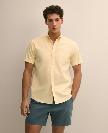 Friday Short-Sleeve Oxford Shirt, image 1