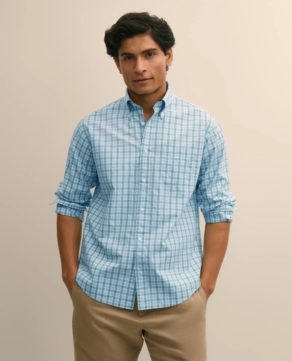 Friday Shirt, Poplin Check, image 1