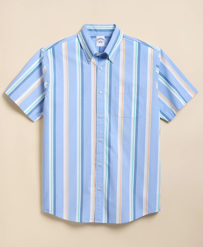 Friday Shirt, Short-Sleeve Poplin Stripe, image 4