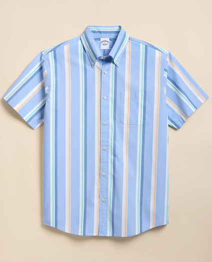 Friday Shirt, Short-Sleeve Poplin Stripe, image 4