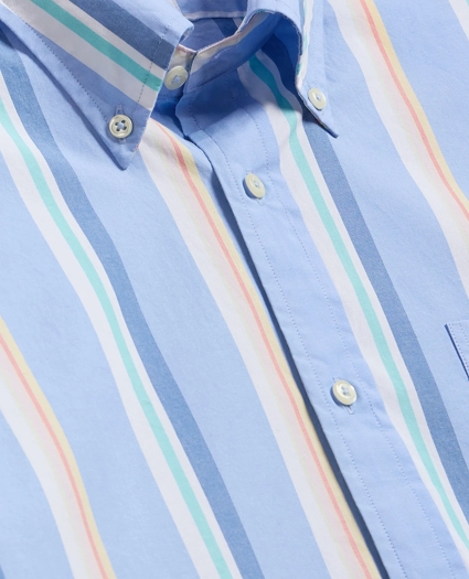 Friday Shirt, Short-Sleeve Poplin Stripe, image 5