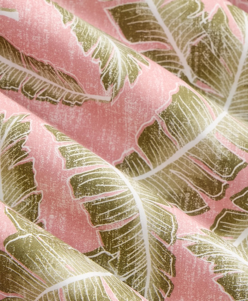 Friday Shirt, Short-Sleeve Poplin Palm Leaf, image 3