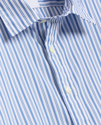 Performance Series Stretch Spread Collar, Striped Sport Shirt, image 2