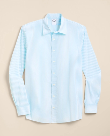 Performance Series Stretch Spread Collar, Striped Sport Shirt, image 1