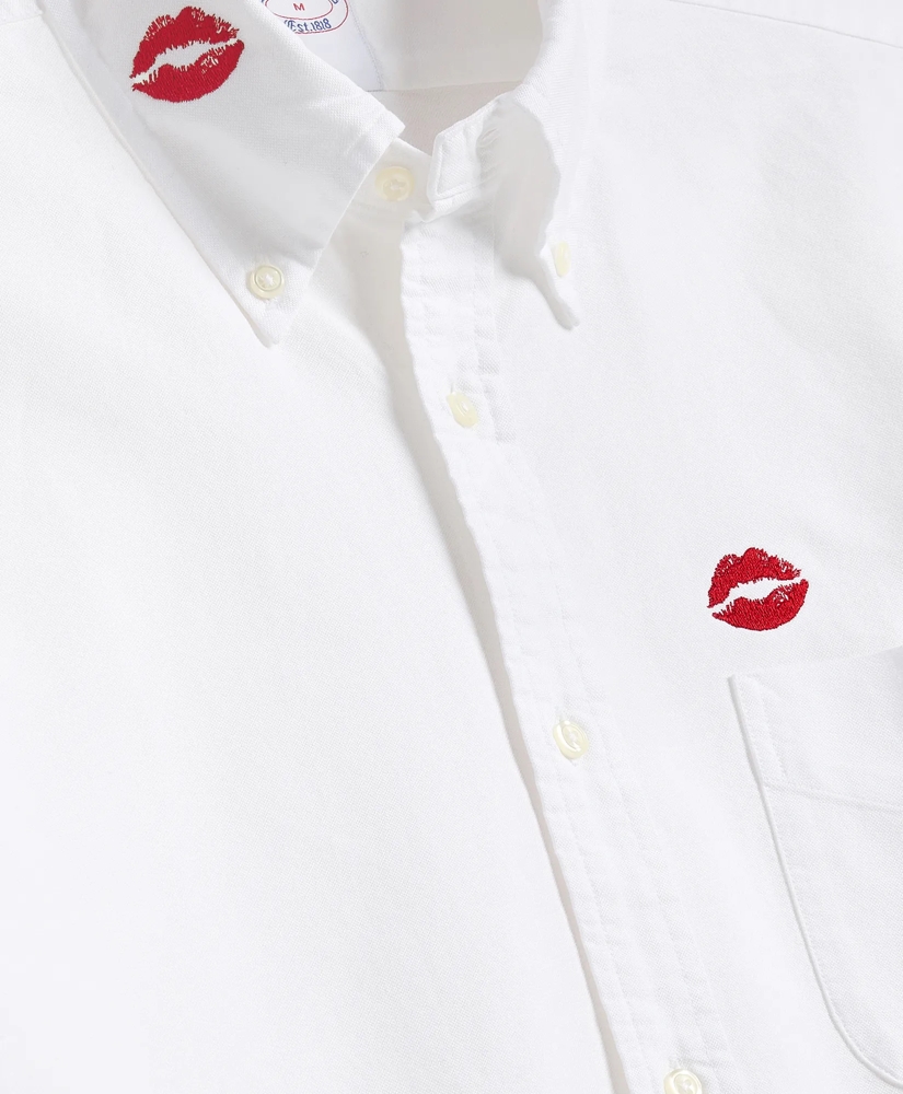 Marilyn Monroe 100 Friday Oxford Cotton Polo Button-Down Shirt, image 7