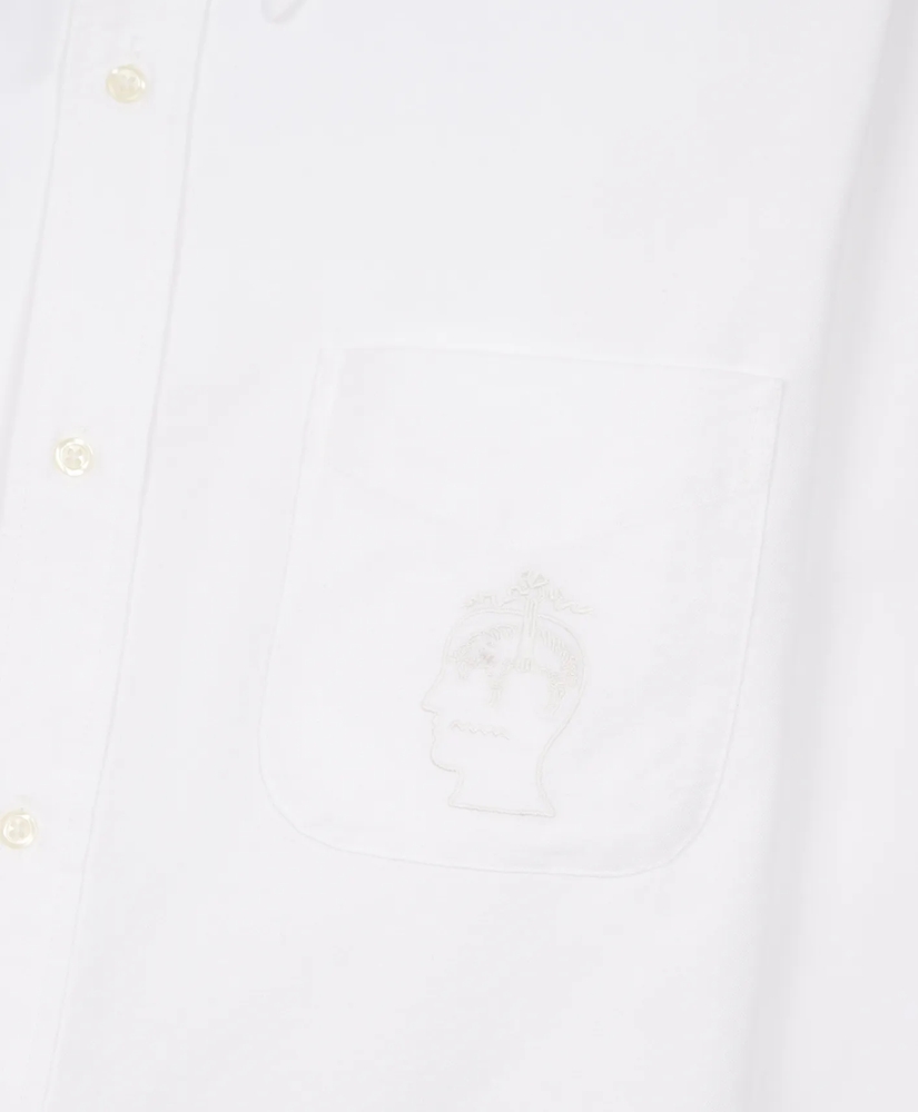 Brooks Brothers x Brain Dead Cotton Embroidered Oxford Button-Down Collar, Sport Shirt, image 2