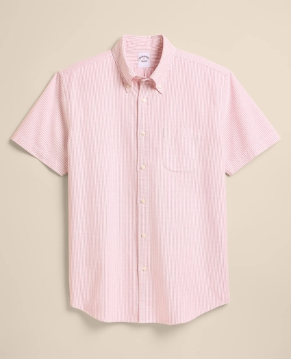 Friday Shirt, Oxford Candy Stripe, Short Sleeve, image 4