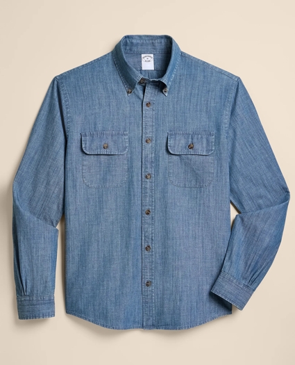 Friday Chambray Work Shirt, image 3