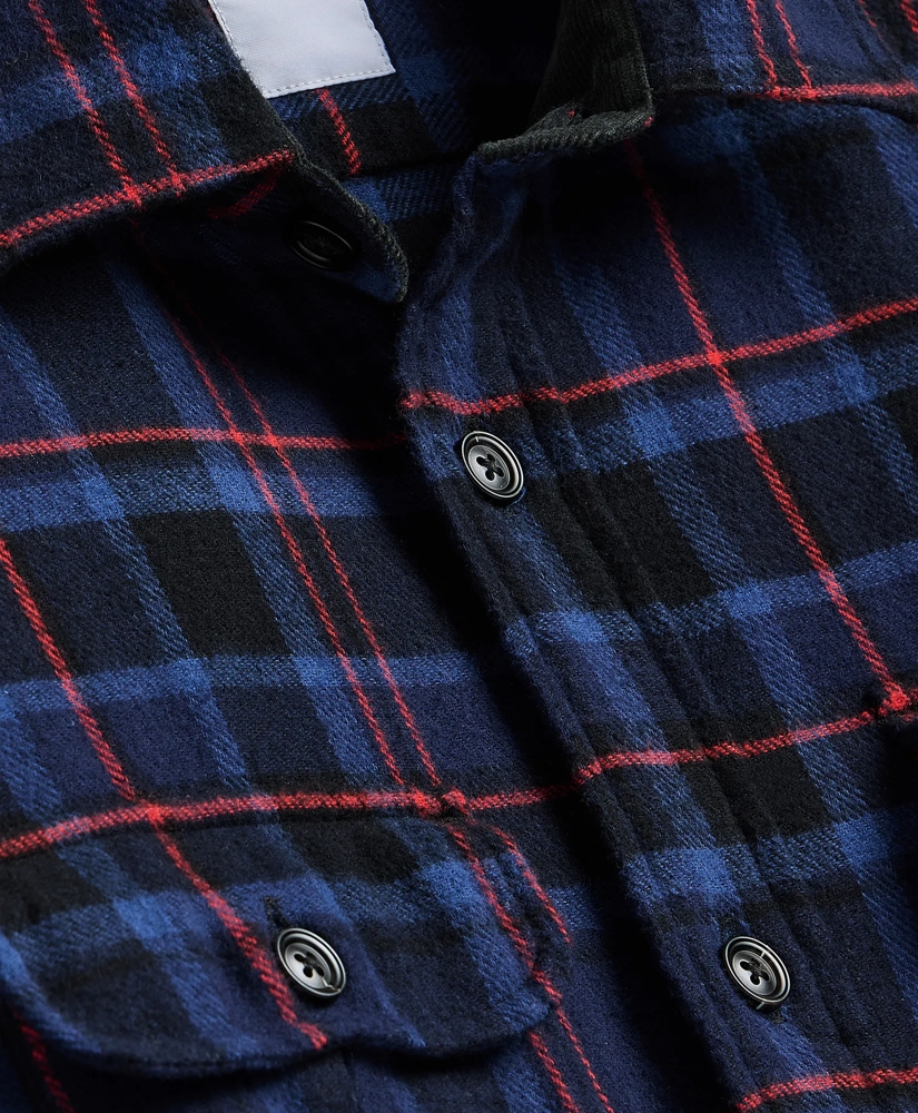 Cotton Flannel Shirt Jacket, image 6
