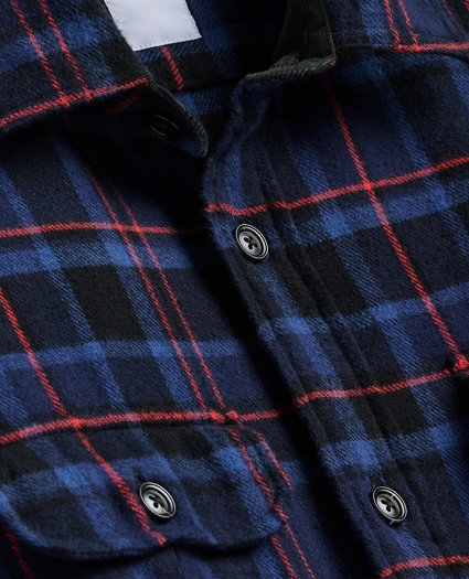 Cotton Flannel Shirt Jacket, image 6