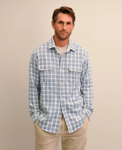 Cotton Flannel Shirt Jacket, image 1