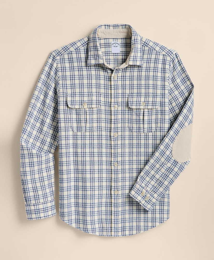 Cotton Flannel Shirt Jacket, image 2