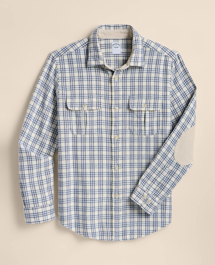 Cotton Flannel Shirt Jacket, image 2