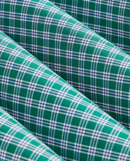 Stretch Non-Iron Broadcloth Button-Down Collar Short-Sleeve Sport Shirt, image 3