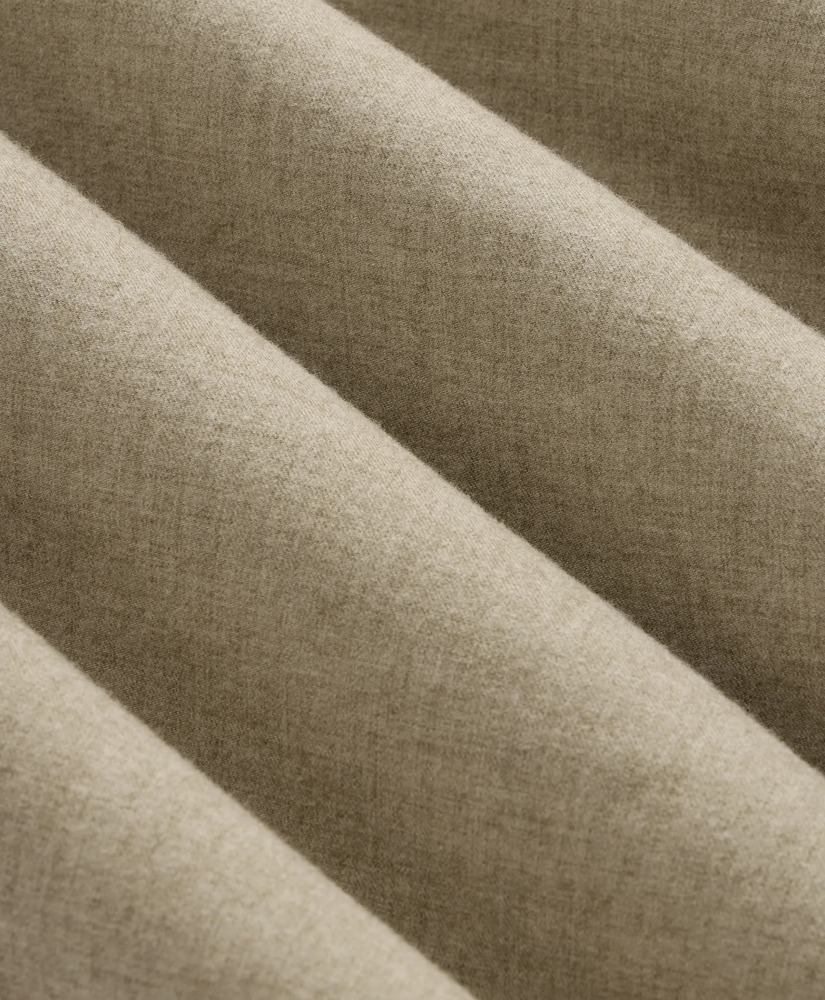 Cotton-Brushed Wool Sport Shirt, image 6