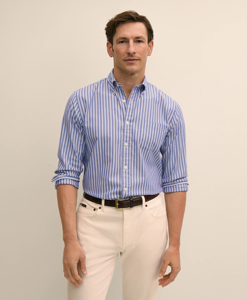 Performance Series Oxford Button Down Collar, Sport Shirt, image 1