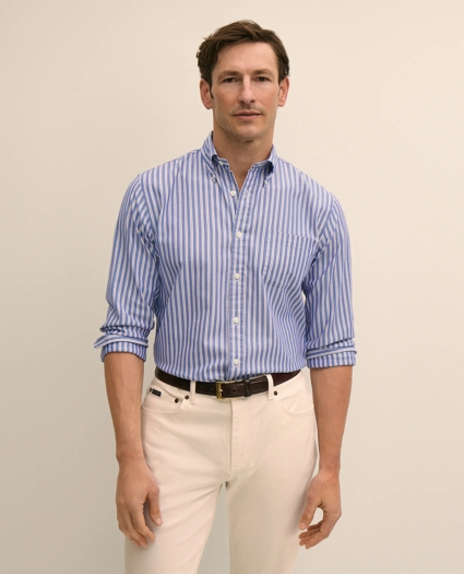 Performance Series Oxford Button Down Collar, Sport Shirt, image 1