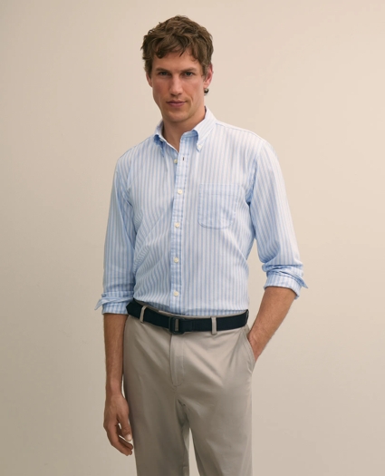 Performance Series Oxford Button Down Collar, Sport Shirt, image 1