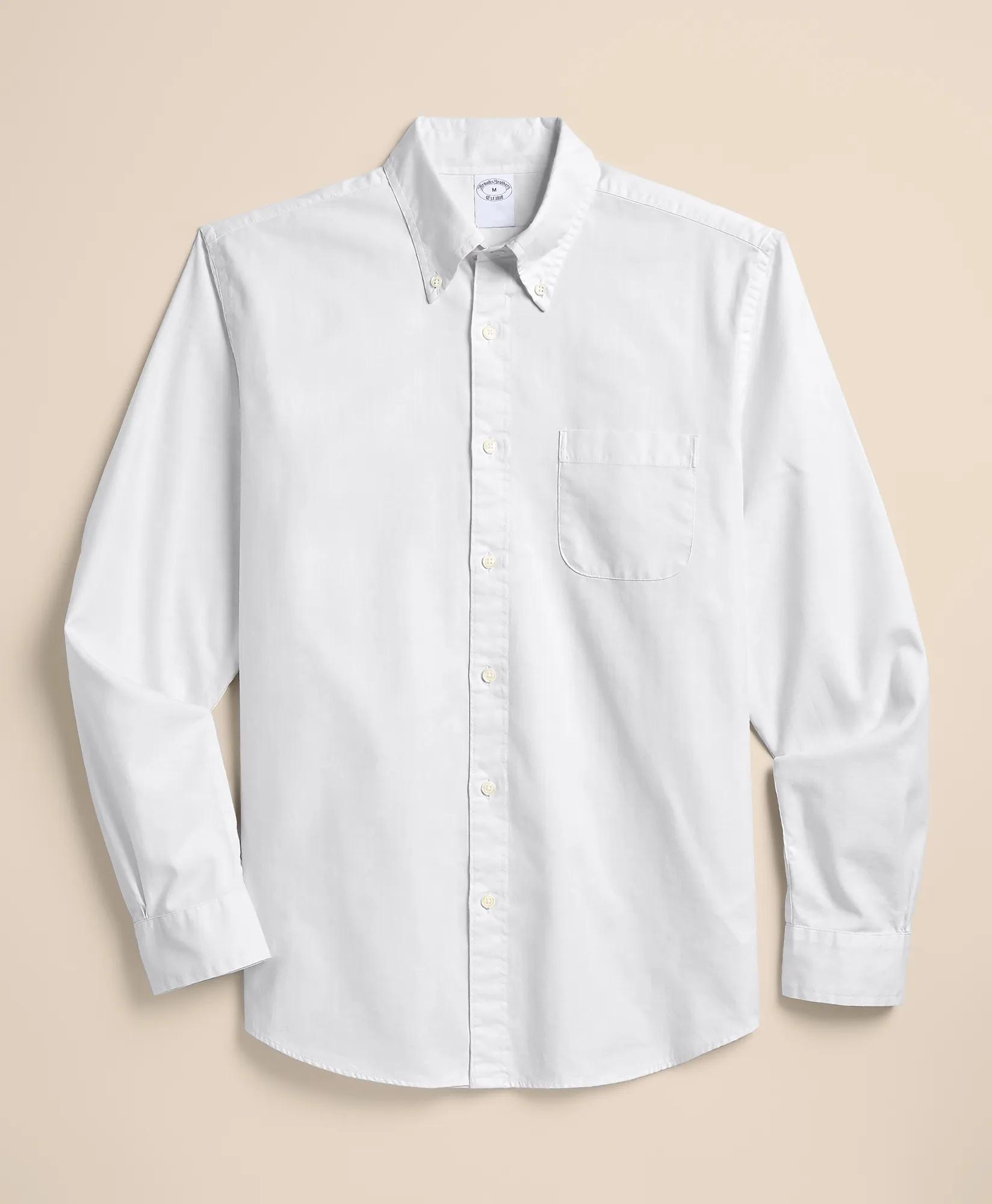 Performance Series Stretch Oxford Polo Button Down Collar Sport Shirt, image 1