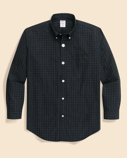 Brooks Brothers x NEEDLES Cotton Poplin Mini Tartan Check Button-Down Shirt, image 1