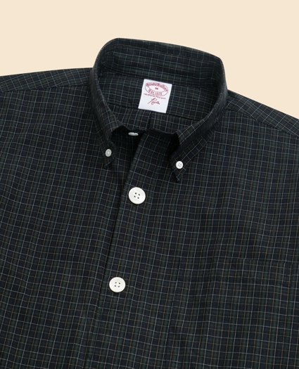 Brooks Brothers x NEEDLES Cotton Poplin Mini Tartan Check Button-Down Shirt, image 3