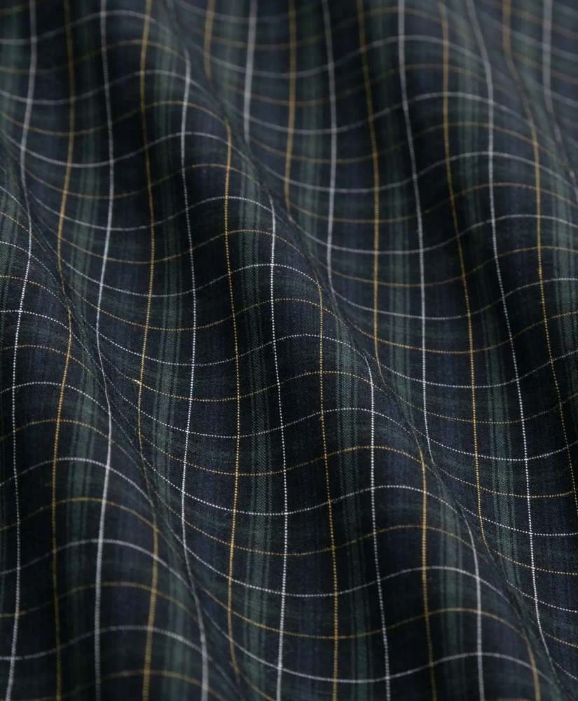 Brooks Brothers x NEEDLES Cotton Poplin Mini Tartan Check Button-Down Shirt, image 5