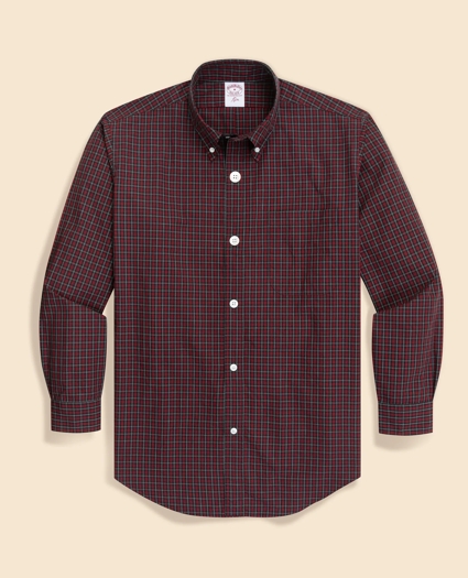 Brooks Brothers x NEEDLES Cotton Poplin Mini Tartan Check Button-Down Shirt, image 1