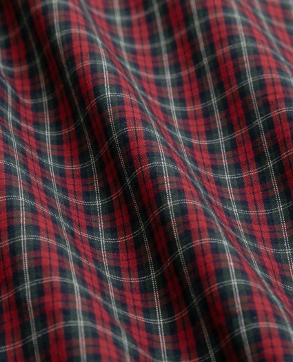 Brooks Brothers x NEEDLES Cotton Poplin Mini Tartan Check Button-Down Shirt, image 4