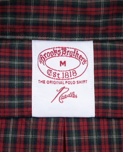 Brooks Brothers x NEEDLES Cotton Poplin Mini Tartan Check Button-Down Shirt, image 5