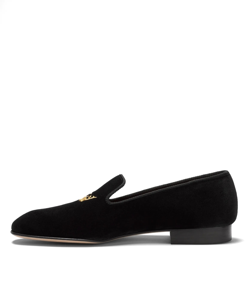 Velvet Crown Slippers, image 4